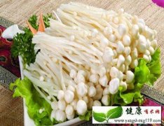 金针菇有抗癌多功效