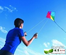 <b>春季纺风筝可陶冶情操降血压</b>