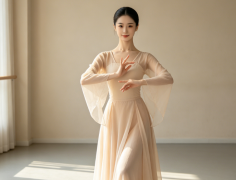 一袭舞裙染清风，岁月温柔皆在身姿里